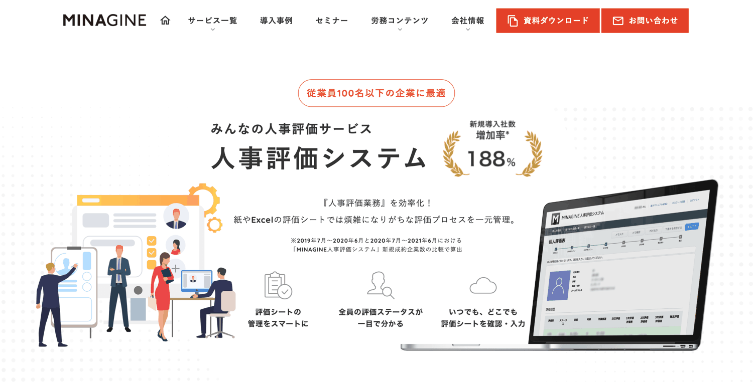 MINAGINE 人事評価システム