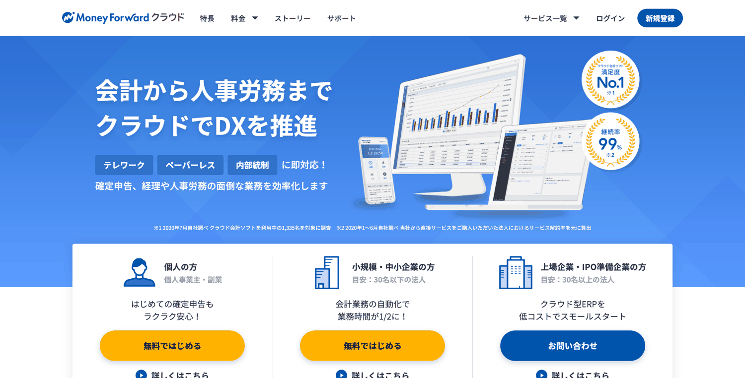 マネーフォワードクラウド
